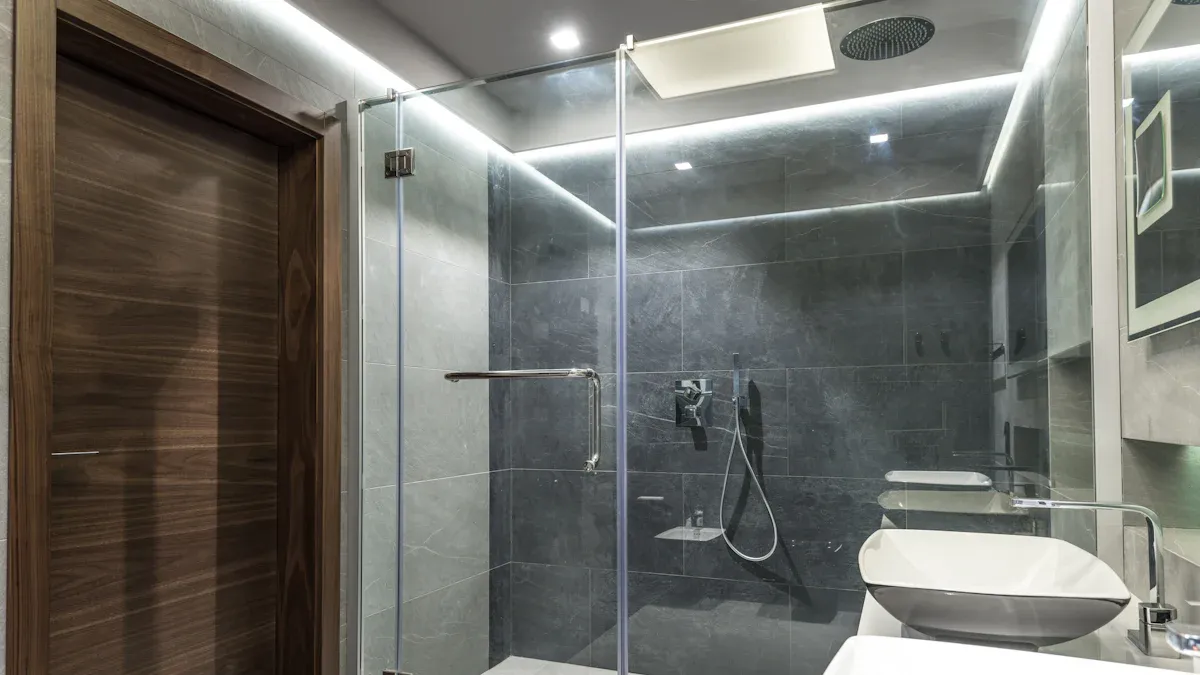 1. Unmatched Aesthetic Integration for Modern Showers
