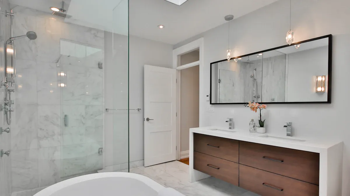 Real-World Applications: Modern Shower Room Fittings in Action
