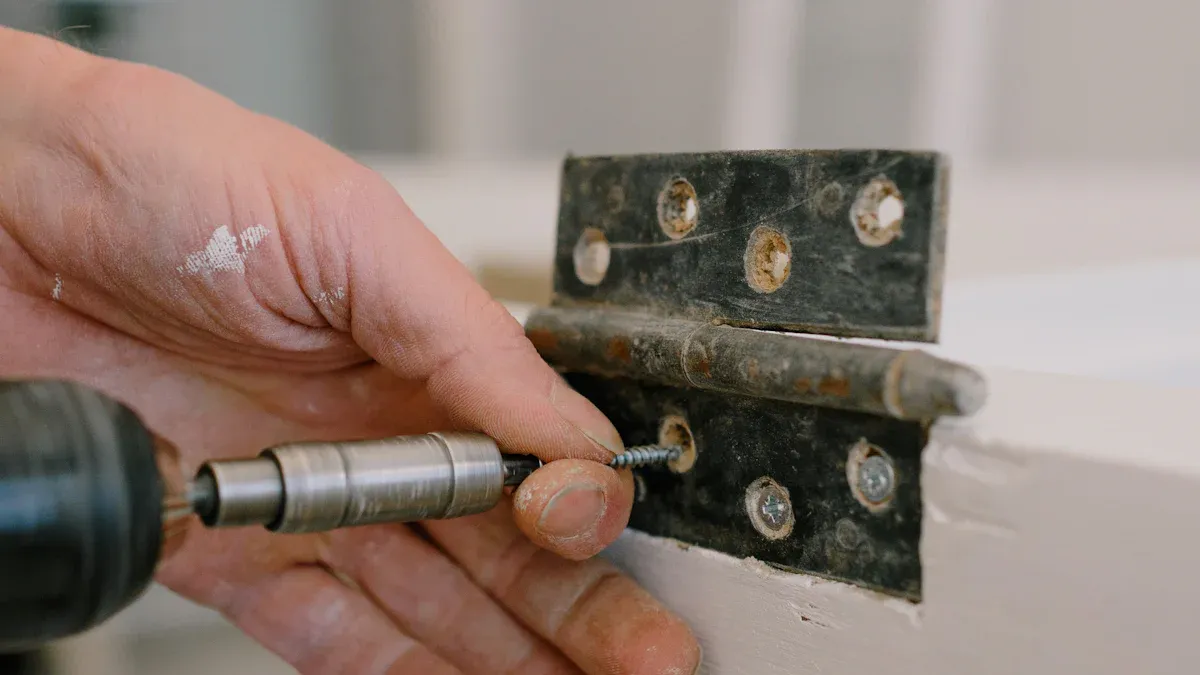 Monitoring Hardware Health of Glass Door Fittings