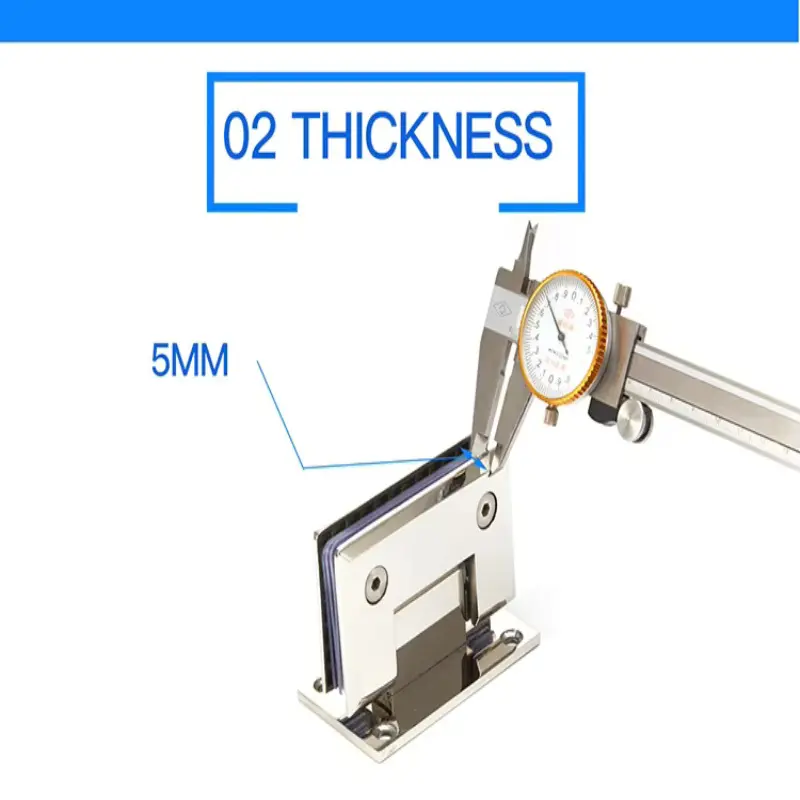90 Degree Shower Hinge for Bathroom Enclosure (7)