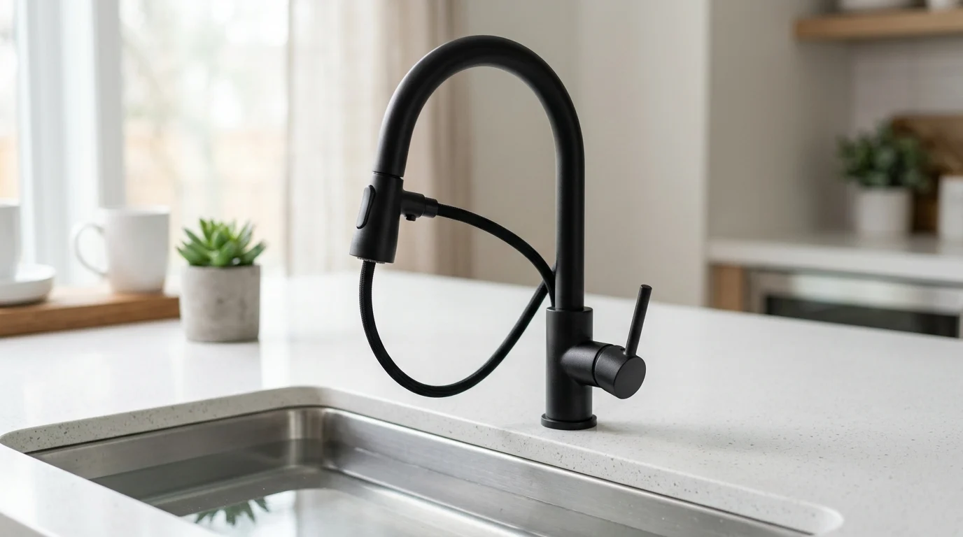 2026 Matte Black Faucet Trends for Commercial Bathrooms