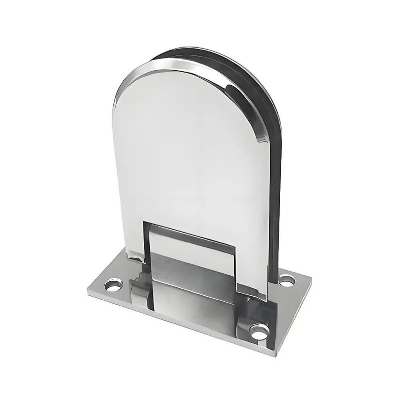 Custom Long Semicircular 90° Double Side Bathroom Glass Clamp Shower Bevel OEM Factory (3).jpg